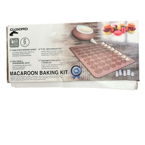 Oxgord Macaroon Baking Kit NIB - Picture 2 of 3